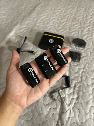 Microfones sem fio Hollyland Lark M1