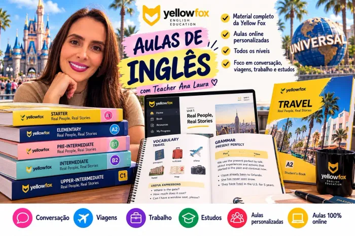 Professora de Inglês on-line