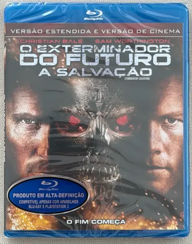 BLU-RAY O EXTERMINADOR DO FUTURO A SALVAÇÃO (ORIGINAL E LACRADO)