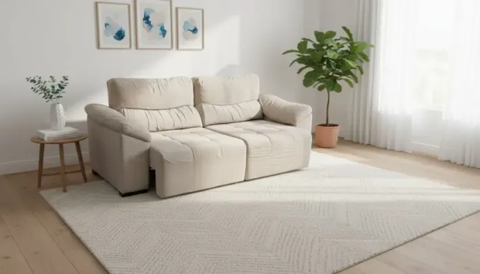 Sofá Retrátil Reclinável