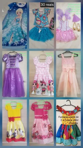 Vendo Vestidos para criança.
