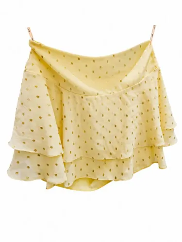 Saia poa amarela linge