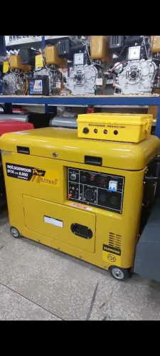 GERADOR DE ENERGIA 8KVA MONO/TRIFÁSICO 220V SILENCIOSO P/ELETRICA BUFFALO