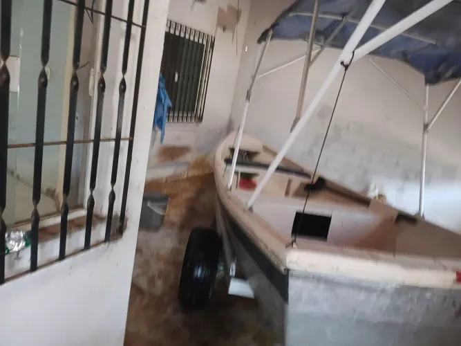 Canoa/barco de fibra