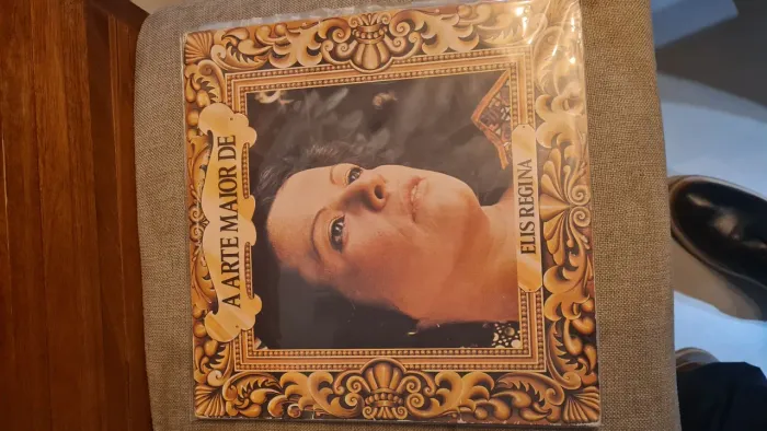 LP Duplo Elis Regina - A Arte Maior De Disco LP Elis Regina (1983) - Capa Dupla (Gatefold)