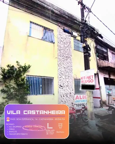 Kitnets para Locação no Castanheira | Excelente Localização