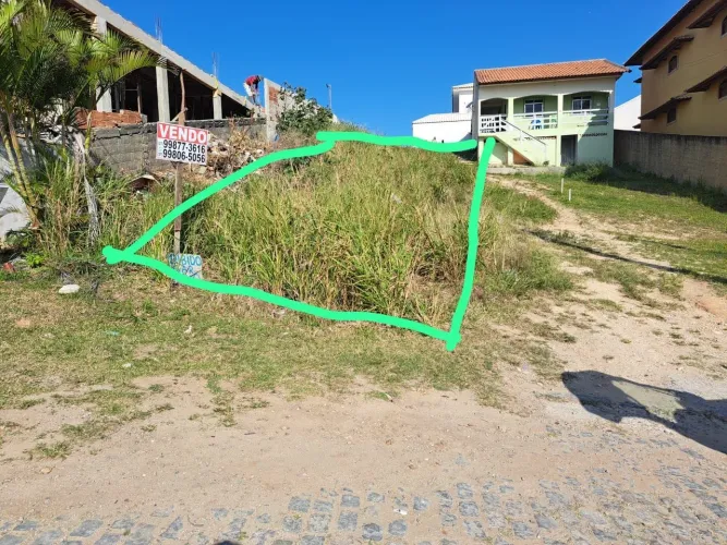 Lote 365m2 escriturado com vista para a Lagoa