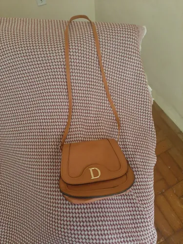 Bolsa marrom nova 