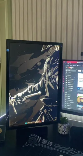 Monitor Samsung 21 pol + Suporte Articulado Aéreo