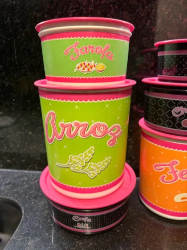 Kit Tupperware Mantimentos 