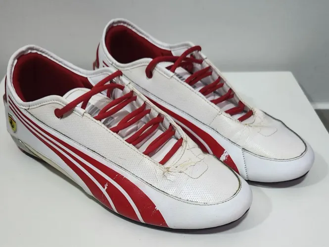 Tênis Puma Ferrari Original Nº 43 -  Ideal Para Dirigir / Solado Firme / Muito Confortável