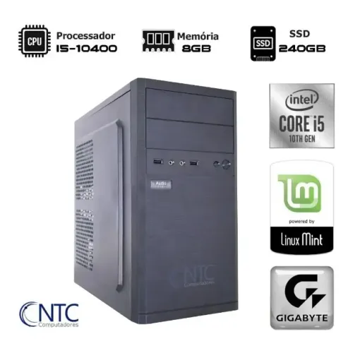 Computador Ntc I5 10400/8gb Ddr4 /ssd 240gb