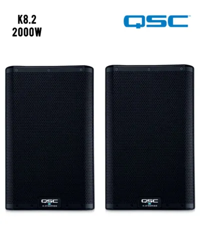 Par Caixa Ativa Profissional QSC K8.2 2000W ( Bivolt )