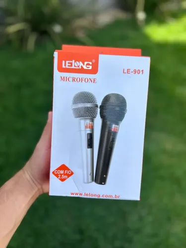 MICROFONES COM FIO LELONG