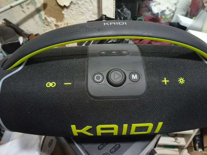 Caixa de som kaide bluetooth 300W vendo ou troco por celular