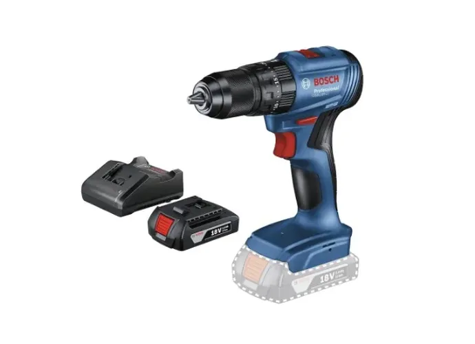 Furadeira Parafusadeira 18V Sem Impacto Bosch GSR185LI Motor Brushless