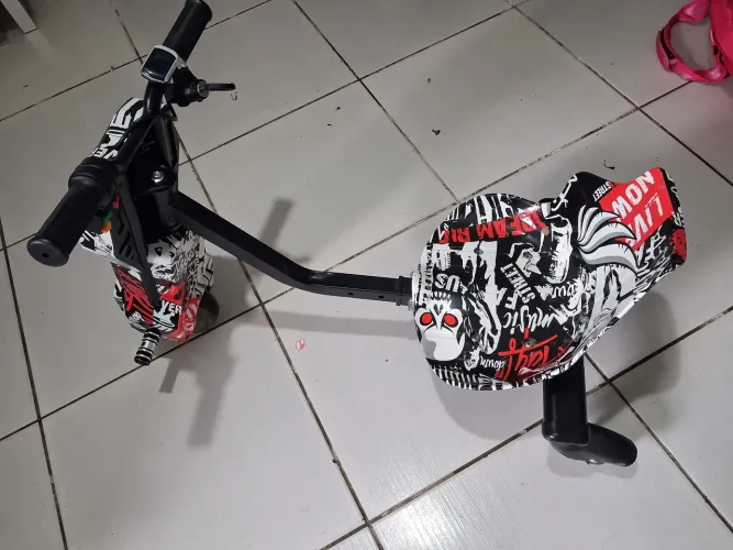 Patinete eletrico 3 rodas triciclo 450w