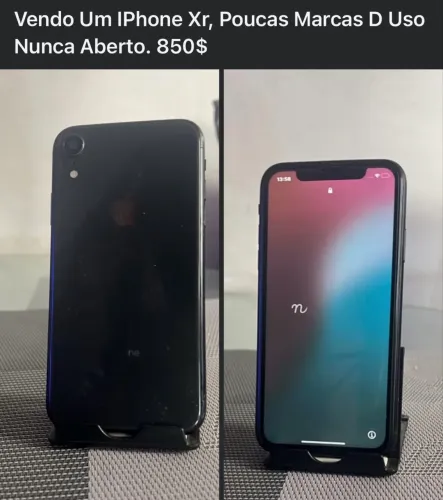 Vendo Um IPhone XR Poucas Marcas De Uso.