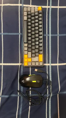 Teclado mecânico e mause