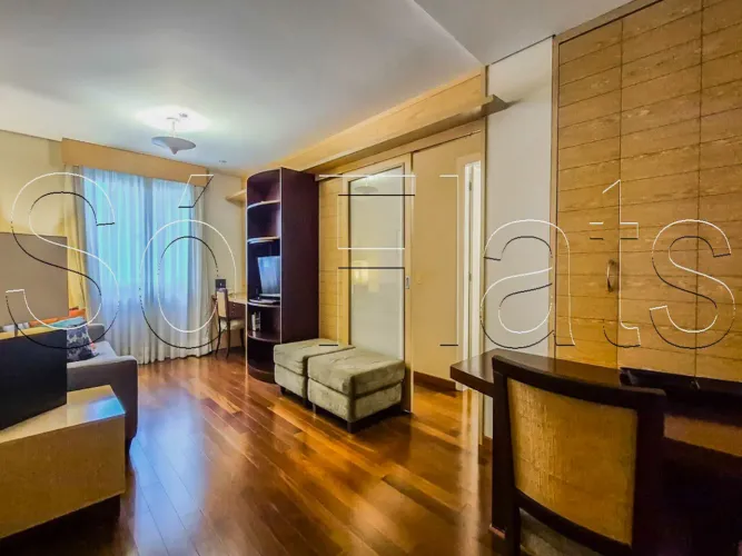 Apto Adagio Moema disponível para locação contendo 37m² e próximo da Av. Ibirapuera.