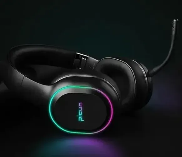 Headset Picun p80x RGB Sem fio