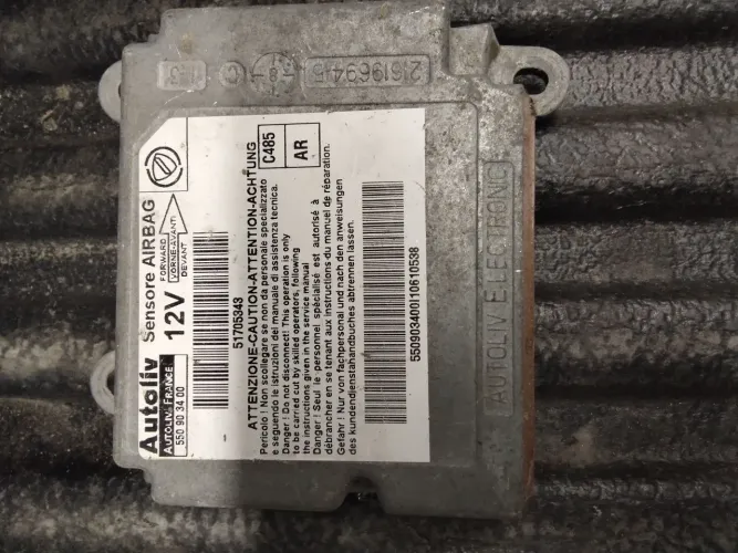Módulo Air bag  51705343 Fiat Doblo 08 012 Aab23