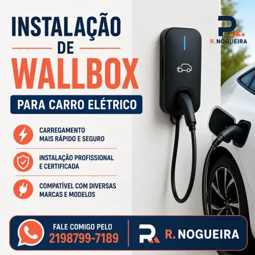 instalação walbox, elétrica light em geral e obras e reformas