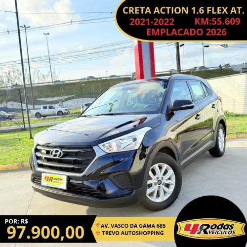 Hyundai Creta Action 1.6 16V Flex AUT 2022