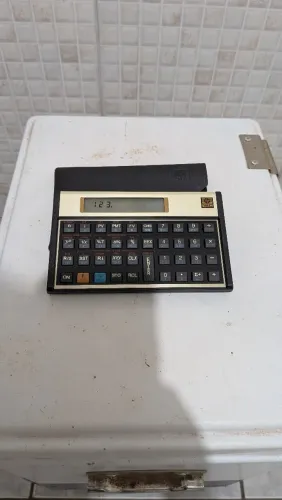 Calculadora financeira HP 12c gold