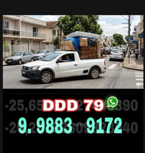 Frete Aracaju, Atende Bahia, Alagoas, Interior e Povoados