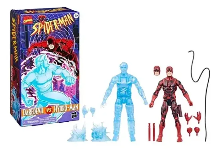 Marvel Legends Pack VHS Daredevil vs Hydro-Man (Raro)