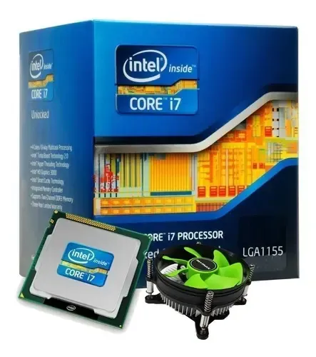 Processador Intel Core I7 3770 3.4ghz Sckt 1155 3º Geração + Cooler e Pasta