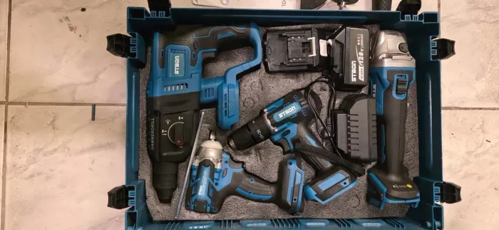 Kit Ferramentas Elétricas Bateria 