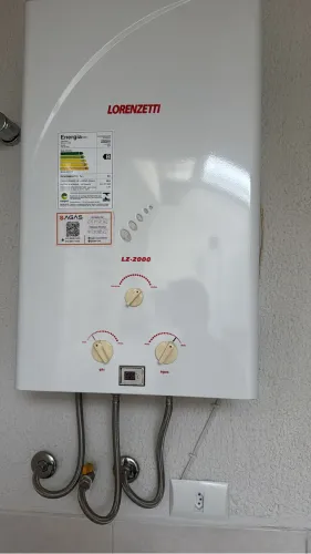 Aquecedor a Gás Lorenzetti LZ-2000 precisa trocar UCE