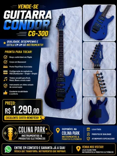 Guitarra Floyd Rose Condor CG - 300