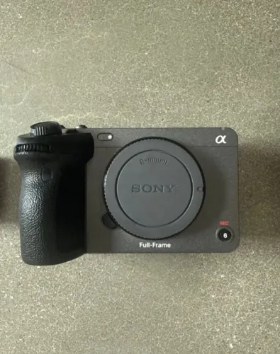 Câmera fx3 full frame