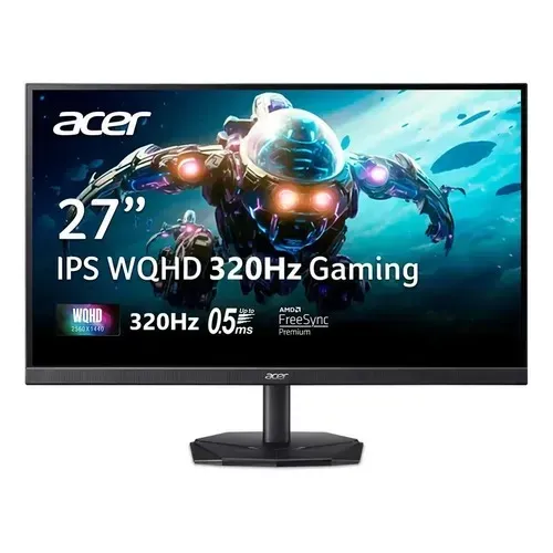 Monitor Gamer Acer Nitro 27? Kg271u F3b Quad Hd LED Ips 320hz 0.5ms
