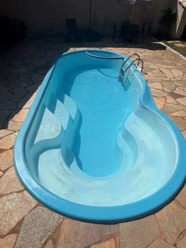 Piscina de fibra