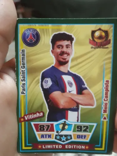 Card, vitinha PSG, edição limitada