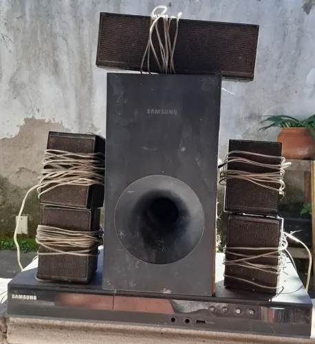 Vendo Home Theater Samsung Usado Com Defeito