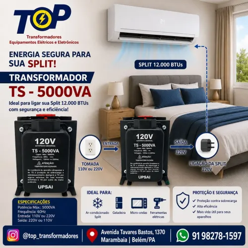 Transformador 5000va 