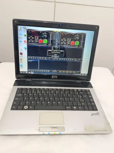 Notebook completo HD de 640gb 4gb de memória windows e BPM 