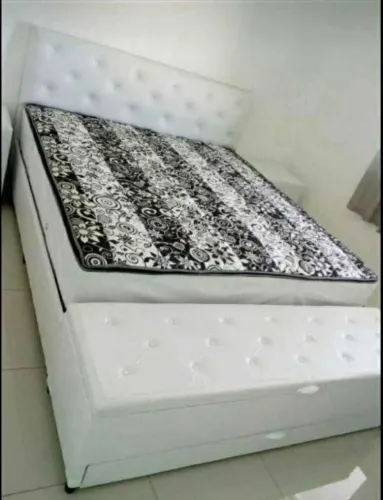Cama box casal e solteiro