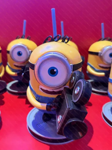 Copo 3D Premium Minions & Monstros Cinemark Oficial Minions 3
