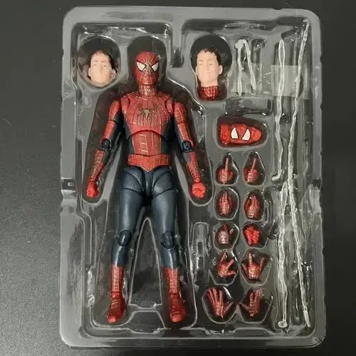 ? Action Figure Homem-Aranha com Acessórios e Rostos Intercambiáveis