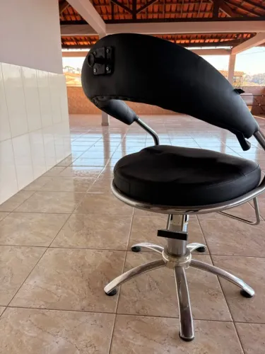 Cadeira Rotatória para salao moderna