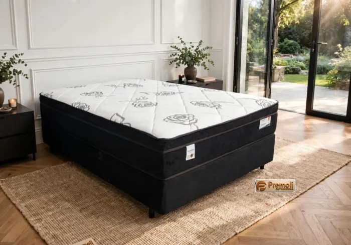 CAMA BOX CASAL VELVET