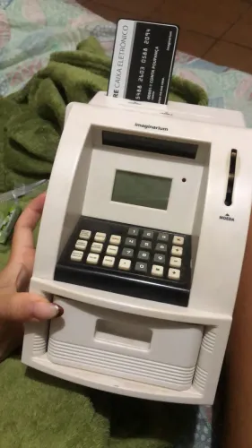 Cofre caixa eletrônico Imaginarium 