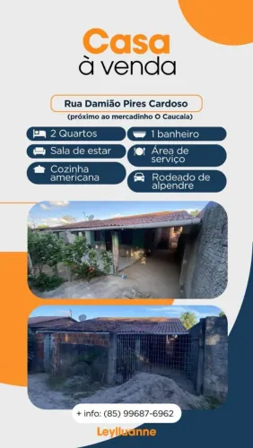 Vendo Casa em Camará Aquiraz