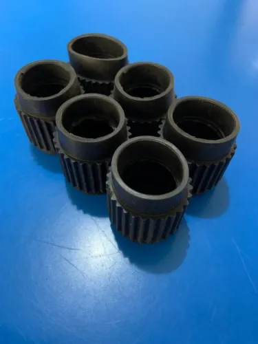 Kit pé emborrachado para jump 1 polegada 6 unidades